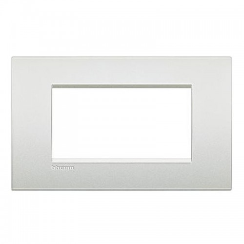 Bticino Livinglight Abdeckrahmen AIR 4 Module perlweiß LNC4804PR Bticino Livinglight Abdeckrahmen AIR 4 Module perlweiß LNC4804PR