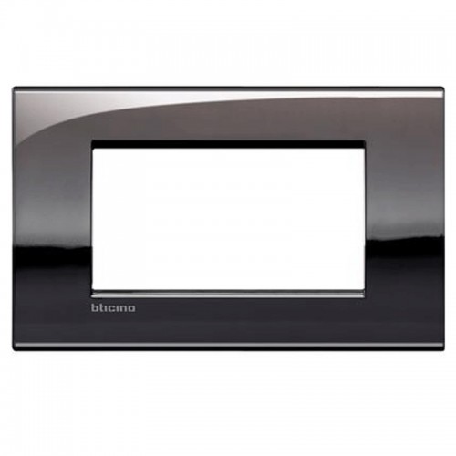 Bticino Livinglight Abdeckrahmen AIR 4 Module Zinn poliert LNC4804PT Bticino Livinglight Abdeckrahmen AIR 4 Module Zinn poliert LNC4804PT