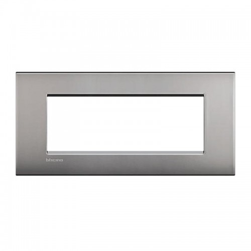 Bticino Livinglight Abdeckrahmen AIR 7 Module rußschwarz LNC4807NK Bticino Livinglight Abdeckrahmen AIR 7 Module rußschwarz LNC4807NK