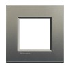 Bticino Livinglight Abdeckrahmen 2 quadratische Module avenue LNA4802AE Bticino Livinglight Abdeckrahmen 2 quadratische Module avenue LNA4802AE