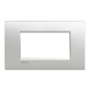 Bticino Livinglight Abdeckrahmen AIR 4 Module Tech grau LNC4804TE Bticino Livinglight Abdeckrahmen AIR 4 Module Tech grau LNC4804TE
