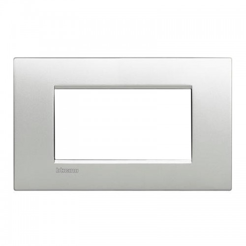 Bticino Livinglight Abdeckrahmen AIR 4 Module Tech grau LNC4804TE Bticino Livinglight Abdeckrahmen AIR 4 Module Tech grau LNC4804TE