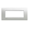 Bticino Livinglight Abdeckrahmen AIR 7 Module Tech grau LNC4807TE Bticino Livinglight Abdeckrahmen AIR 7 Module Tech grau LNC4807TE