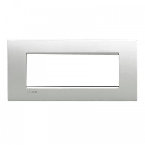 Bticino Livinglight Abdeckrahmen AIR 7 Module Tech grau LNC4807TE Bticino Livinglight Abdeckrahmen AIR 7 Module Tech grau LNC4807TE