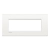 Bticino Livinglight Abdeckrahmen AIR 7 Module reinweiß LNC4807BN Bticino Livinglight Abdeckrahmen AIR 7 Module reinweiß LNC4807BN