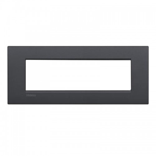 Bticino Livinglight Abdeckrahmen AIR 7 Module anthrazitgrau LNC4807AR