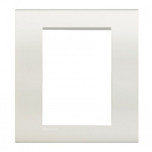 Bticino LivingLight quadratische Platte 3+3 Plätze weißes Licht LNA4826BI Bticino LivingLight quadratische Platte 3+3 Plätze weißes Licht LNA4826BI
