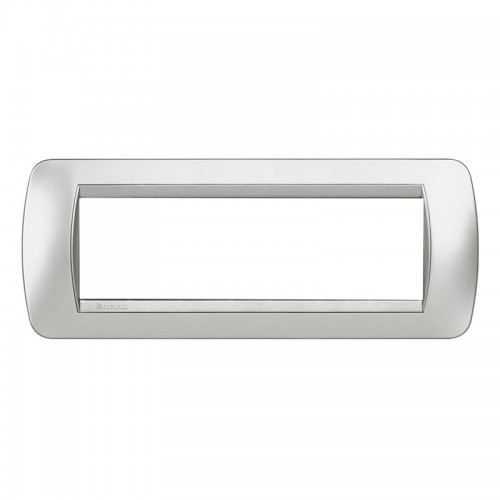 Bticino Livinglight International Abdeckrahmen 7 Module Tech grau L4807TE Bticino Livinglight International Abdeckrahmen 7 Module Tech grau L4807TE