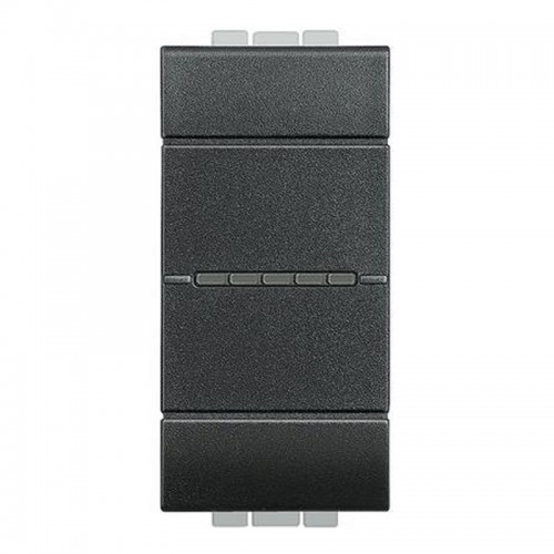 Bticino LivingLight Axialschalter 10A 1P anthrazit L4051N Bticino LivingLight Axialschalter 10A 1P anthrazit L4051N