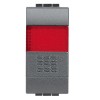 Bticino LivingLight anthrazit 1P Taster mit Lampenfassung L4038R Bticino LivingLight anthrazit 1P Taster mit Lampenfassung L4038R