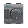 Raumthermostat Bticino LivinghLight Anthrazit L4442 Raumthermostat Bticino LivinghLight Anthrazit L4442