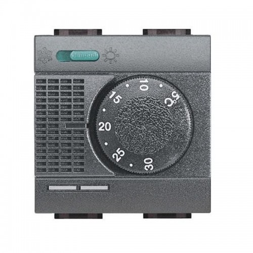 Raumthermostat Bticino LivinghLight Anthrazit L4442 Raumthermostat Bticino LivinghLight Anthrazit L4442