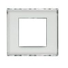 Bticino LivingLight Abdeckrahmen 2 Module Kristall transparent/anpassbar LND3802KR Bticino LivingLight Abdeckrahmen 2 Module Kristall transparent/anpassbar LND3802KR