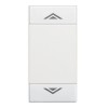 Bticino Livinglight 2-Funktions-Schalterabdeckung N4911AHN Bticino Livinglight 2-Funktions-Schalterabdeckung N4911AHN