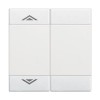 Bticino Livinglight 2-Funktions-Schalterabdeckung N4911M2AHN Bticino Livinglight 2-Funktions-Schalterabdeckung N4911M2AHN
