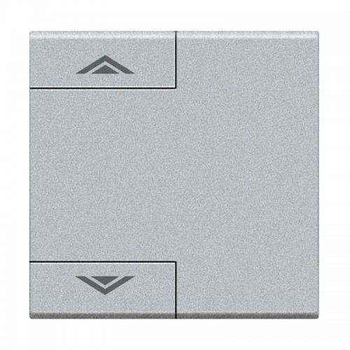 Bticino Living Schalterabdeckung mit Auf-Ab-Serigraphie 2 Module NT4911M2AHN Bticino Living Schalterabdeckung mit Auf-Ab-Serigraphie 2 Module NT4911M2AHN