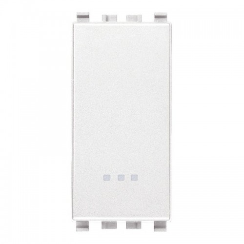 Vimar Eikon Schalter weiß 1P 16A beleuchtbar 20001.B Vimar Eikon Schalter weiß 1P 16A beleuchtbar 20001.B