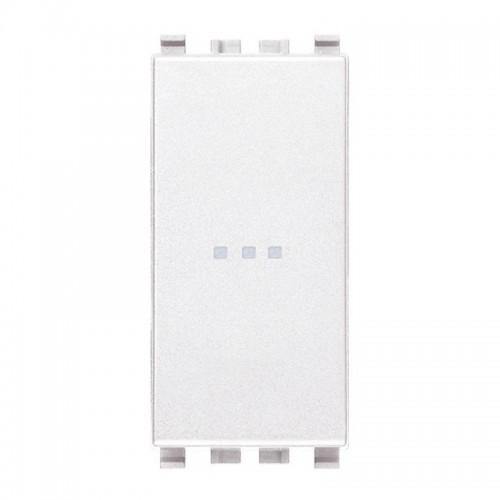 Umlenkschalter Vimar Eikon axial weiß 1P 16A beleuchtbar 20105.B Umlenkschalter Vimar Eikon axial weiß 1P 16A beleuchtbar 20105.B