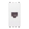 Vimar Eikon Telefonbuchse weiß RJ11 20320.B Vimar Eikon Telefonbuchse weiß RJ11 20320.B