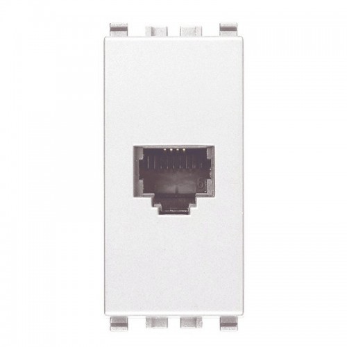 Vimar Eikon Telefonbuchse weiß RJ11 20320.B Vimar Eikon Telefonbuchse weiß RJ11 20320.B