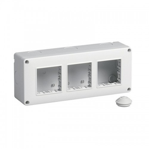 Vimar Plana, Eikon und Arké Wandaufbaugehäuse IP40 6 Module (2+2+2) 14813 Vimar Plana, Eikon und Arké Wandaufbaugehäuse IP40 6 Module (2+2+2) 14813