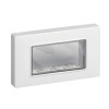 Abdeckung + Schrauben für Vimar Eikon und Plana 4 Module IP55 14944.01 Abdeckung + Schrauben für Vimar Eikon und Plana 4 Module IP55 14944.01