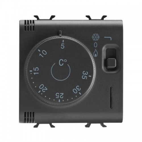 Gewiss Thermostat Chorus schwarz GW12705 Gewiss Thermostat Chorus schwarz GW12705