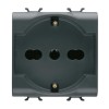 Gewiss Chorus schwarz Schuko-Steckdose GW12204 Gewiss Chorus schwarz Schuko-Steckdose GW12204