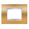 Gewiss Chorus Abdeckrahmen LUX 3P gold GW16203MO Gewiss Chorus Abdeckrahmen LUX 3P gold GW16203MO