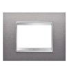 Gewiss Chorus Abdeckrahmen LUX 3P Edelstahl gebürstet GW16203MI