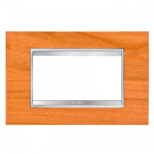 Gewiss Chorus Abdeckrahmen LUX 4P Kirschfarbe GW16204LC