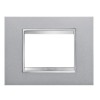 Gewiss Chorus Abdeckrahmen LUX 3P Titan GW16203VT Gewiss Chorus Abdeckrahmen LUX 3P Titan GW16203VT
