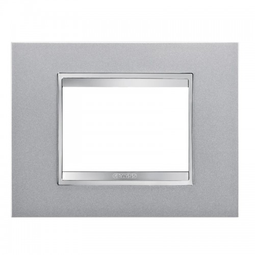Gewiss Chorus Abdeckrahmen LUX 3P Titan GW16203VT Gewiss Chorus Abdeckrahmen LUX 3P Titan GW16203VT