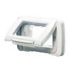 Wasserdichte Platte Gewiss system weiß ip55 3 Module GW22451 Wasserdichte Platte Gewiss system weiß ip55 3 Module GW22451