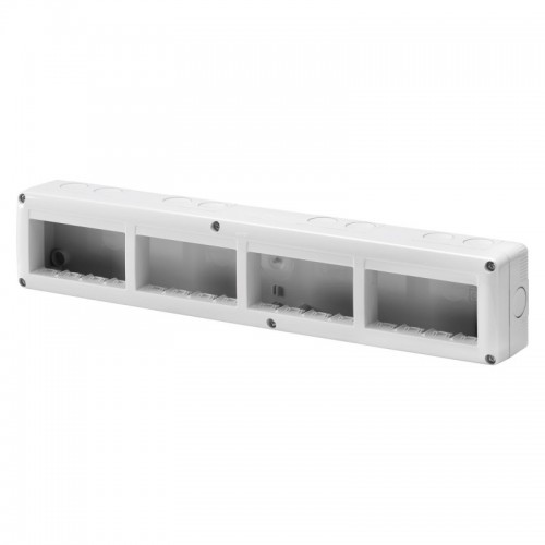 Gewiss-Gehäuse für System-Horizontalgeräte geschützt 16 Plätze Modul 4x4 IP40 Gewiss-Gehäuse für System-Horizontalgeräte geschützt 16 Plätze Modul 4x4 IP40