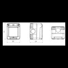 Gewiss-Gehäuse für System-Horizontalgeräte wasserdicht 1 Platz IP55 Gewiss-Gehäuse für System-Horizontalgeräte wasserdicht 1 Platz IP55