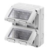 Gewiss-Gehäuse für System vertikal wasserdicht 8 Plätze Modul 4x2 IP55 Gewiss-Gehäuse für System vertikal wasserdicht 8 Plätze Modul 4x2 IP55