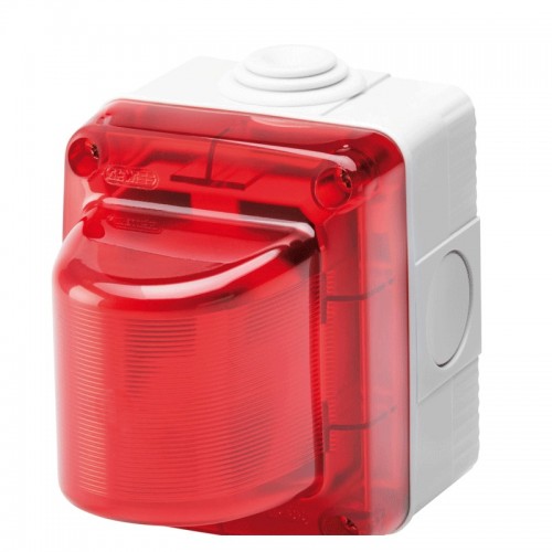 Gewiss Signallicht wasserdicht 15W 230V rot Diffusor IP55 Gewiss Signallicht wasserdicht 15W 230V rot Diffusor IP55