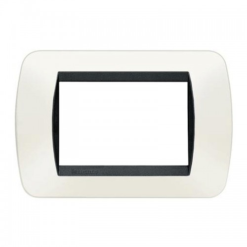 Bticino Living International Abdeckrahmen 3 Module weiß L4803PB Bticino Living International Abdeckrahmen 3 Module weiß L4803PB