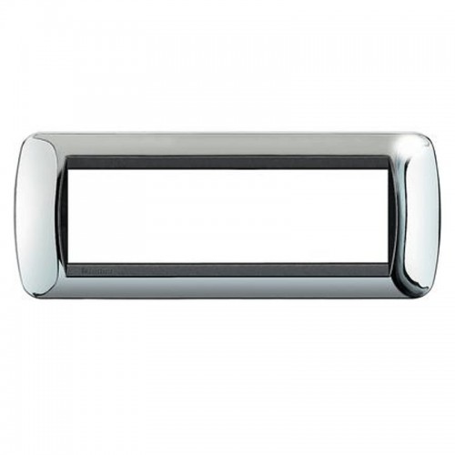 Bticino Living International Abdeckrahmen 7 Module Chrom poliert L4807CR Bticino Living International Abdeckrahmen 7 Module Chrom poliert L4807CR
