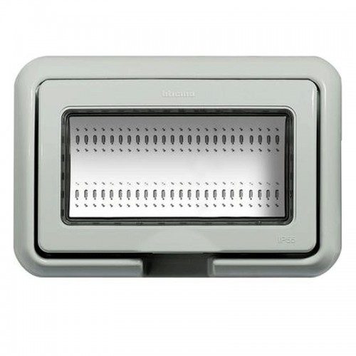 Platte Idrobox Bticino IP55 4 Plätze für LivingLight oder Luna grau 24604 Platte Idrobox Bticino IP55 4 Plätze für LivingLight oder Luna grau 24604