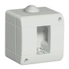 Bticino IP40-Gehäuse 1 Modul 24401 Bticino IP40-Gehäuse 1 Modul 24401