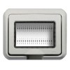 Bticino Placca Stagno IP55 Weißes Licht 3 Mod 24603N Bticino Placca Stagno IP55 Weißes Licht 3 Mod 24603N