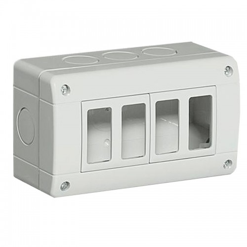 Bticino IP40 Gehäuse 4 Module 25404 Bticino IP40 Gehäuse 4 Module 25404