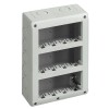 Bticino IP40 vertikales Gehäuse 4+4+4 25412V Bticino IP40 vertikales Gehäuse 4+4+4 25412V