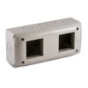 Master-Wandaufbaugehäuse für 4 IP40-Module 43304 Master-Wandaufbaugehäuse für 4 IP40-Module 43304