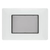 Vimar-Abdeckung IP55 3 Module grau 14943 Vimar-Abdeckung IP55 3 Module grau 14943