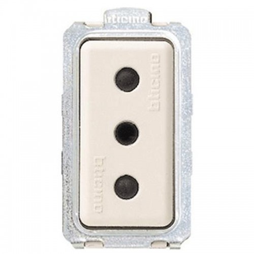 Bticino magic kleine Steckdose 2P+E 10A 5113 Bticino magic kleine Steckdose 2P+E 10A 5113