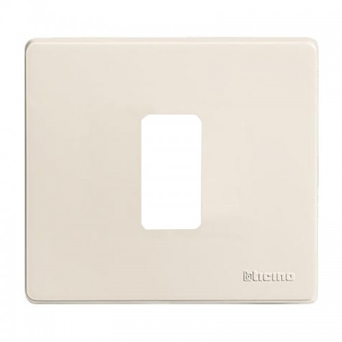 Bticino Abdeckrahmen Magic 1 Modul für rundes Einbaudose aus Harz 500/1/R Bticino Abdeckrahmen Magic 1 Modul für rundes Einbaudose aus Harz 500/1/R