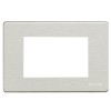 Platte OXIDAL Bticino Magic Aluminium 3 Plätze 503/3A/X Platte OXIDAL Bticino Magic Aluminium 3 Plätze 503/3A/X